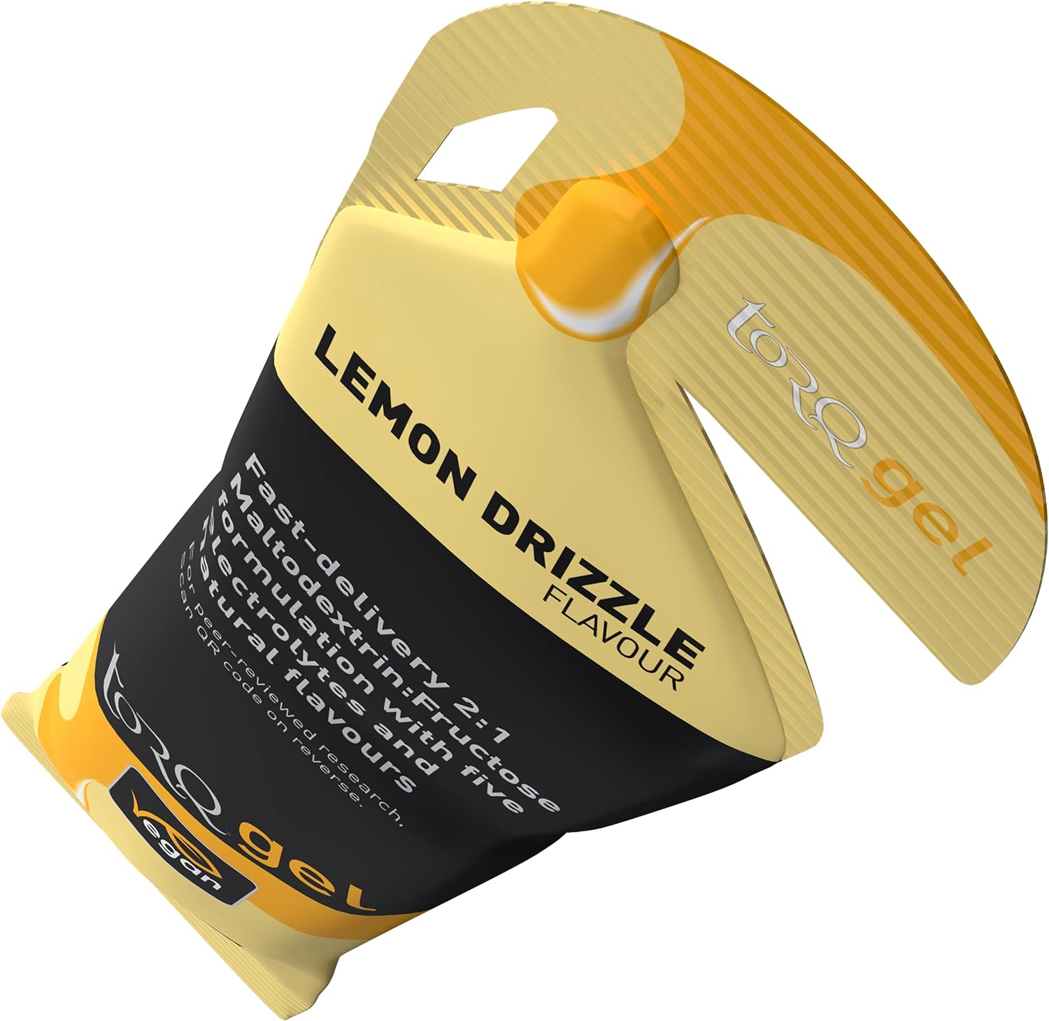 Torq Energy Gel (15X 45G): Lemon Drizzle