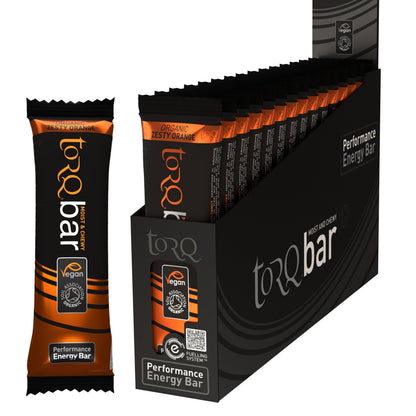 Torq Organic Energy Bar (15X 45G): Zesty Orange