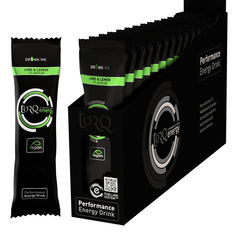 Torq Energy Drink Single Serve Sachets (15 X 33G): Lime & Lemon