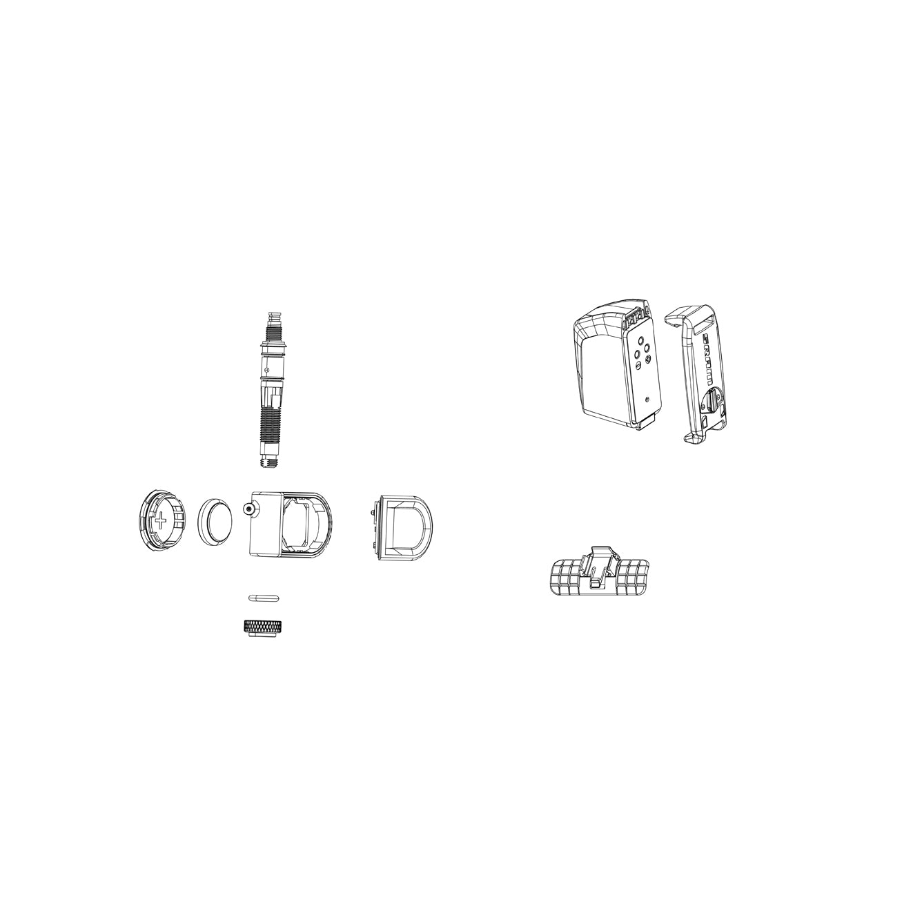 Quarq Tyrewiz 2.0 Valve Stem Packs  29.8-37Mm