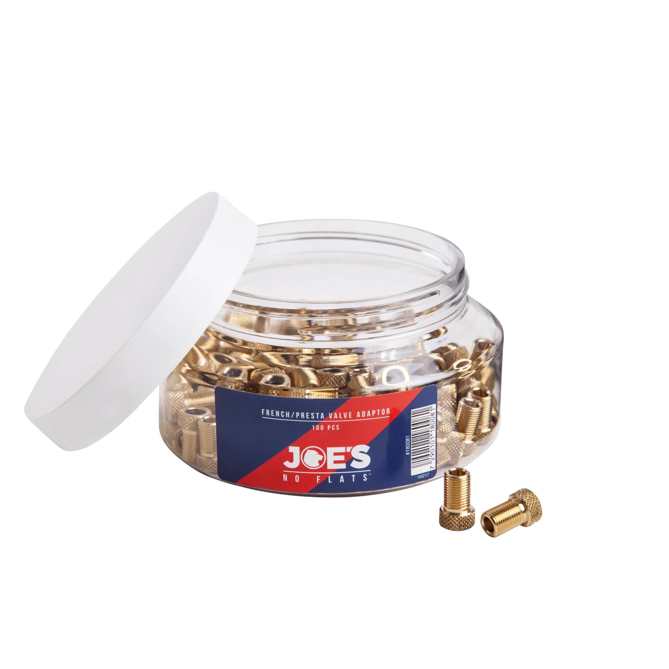 JOE'S PRESTA VALVE ADAPTOR (100PCS