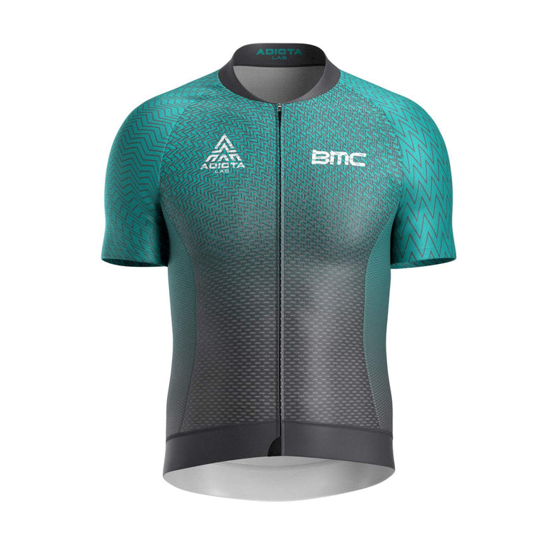 BMC ADICTA LAB Collab Valent Short Sleeve Jersey 2022 Dark Grey/Turquoise XL
