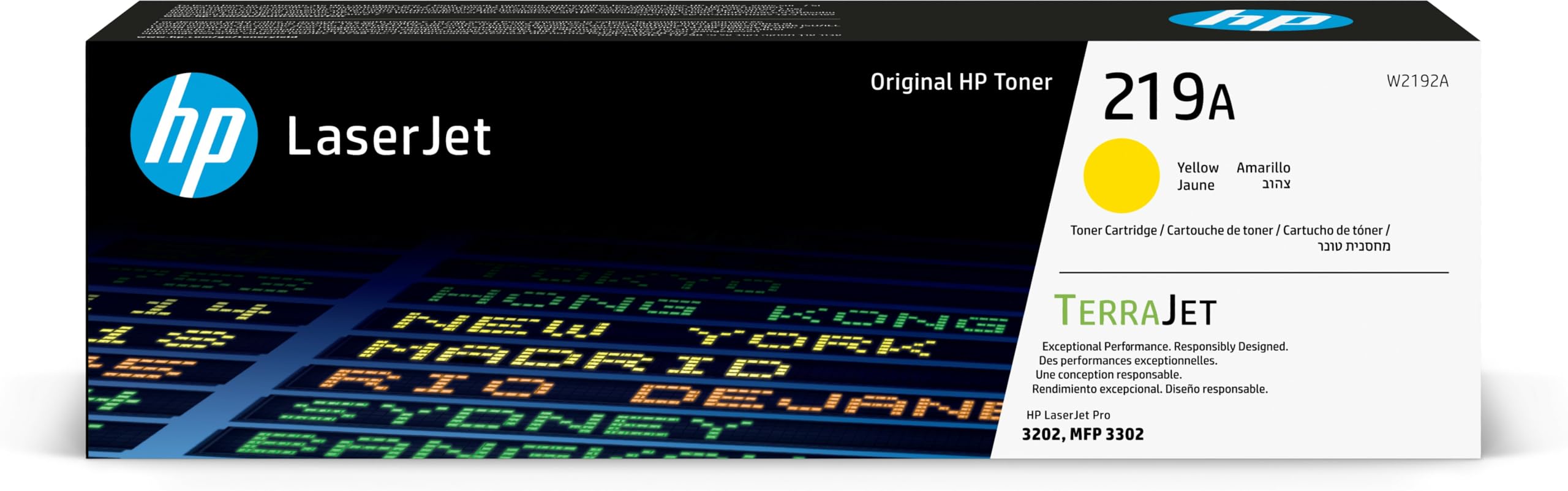 HP 219A (W2192A) gelb Tonerkartusche