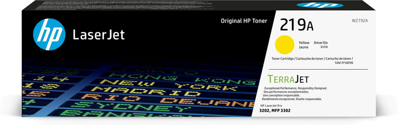 HP 219A (W2192A) gelb Tonerkartusche