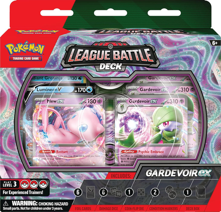 Pokémon TCG: Gardevoir ex League Battle Deck (1 Ready-to-Play 60-Card Deck Including Gardevoir ex and Mew ex