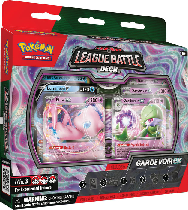 Pokémon TCG: Gardevoir ex League Battle Deck (1 Ready-to-Play 60-Card Deck Including Gardevoir ex and Mew ex