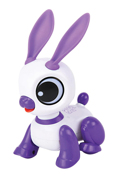Lexibook, Power Rabbit Mini, My Little Rabbit Robot, Rabbit Robot with Sounds, Music, Light Effects, Voice Repeat and Sound Reaction, Toy for Boys and Girls, ROB02RAB