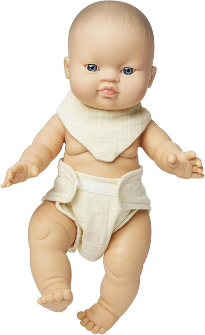 Heless - Poppen Babyset Biologisch Katoen 35-45 cm