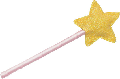 Heless 430 - Puppenzubehör im Design Prinzessin Lillifee, 3-teiliges Accessoire Set mit Ballerinas, Glitzerkrone und Zauberstab für Puppen und Kuscheltiere der Größe 35-45 cm