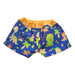 Heless 1119 Swimming Trunks for Dolls in Dinosaur Design, Size 28-35 cm, multicoloured