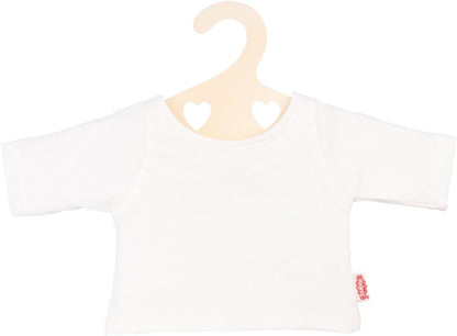 Heless 2956 - Camiseta para muñecas en Color Blanco, Talla 35-45 cm