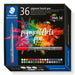 STAEDTLER 371 C36 Pigment Arts Brush Pen - Assorted Basic Colours (Pack of 36) Basic Pack of 36