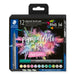 STAEDTLER 371 C12-2 Pigment Arts Brush Pen - Assorted Pastel Colours (Pack of 12) Pastel Pack of 12