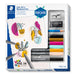 STAEDTLER 61 371-2 Design Journey Pigment Arts Brush Line Art & Botanical Set - Mixed Set for Line Art Drawing (Pack of 10 Pieces)