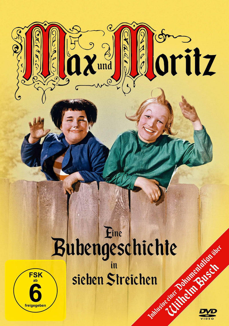 Max und Moritz (1956) (Filmjuwelen / Förster-Film Märchen + Wilhelm Busch Doku