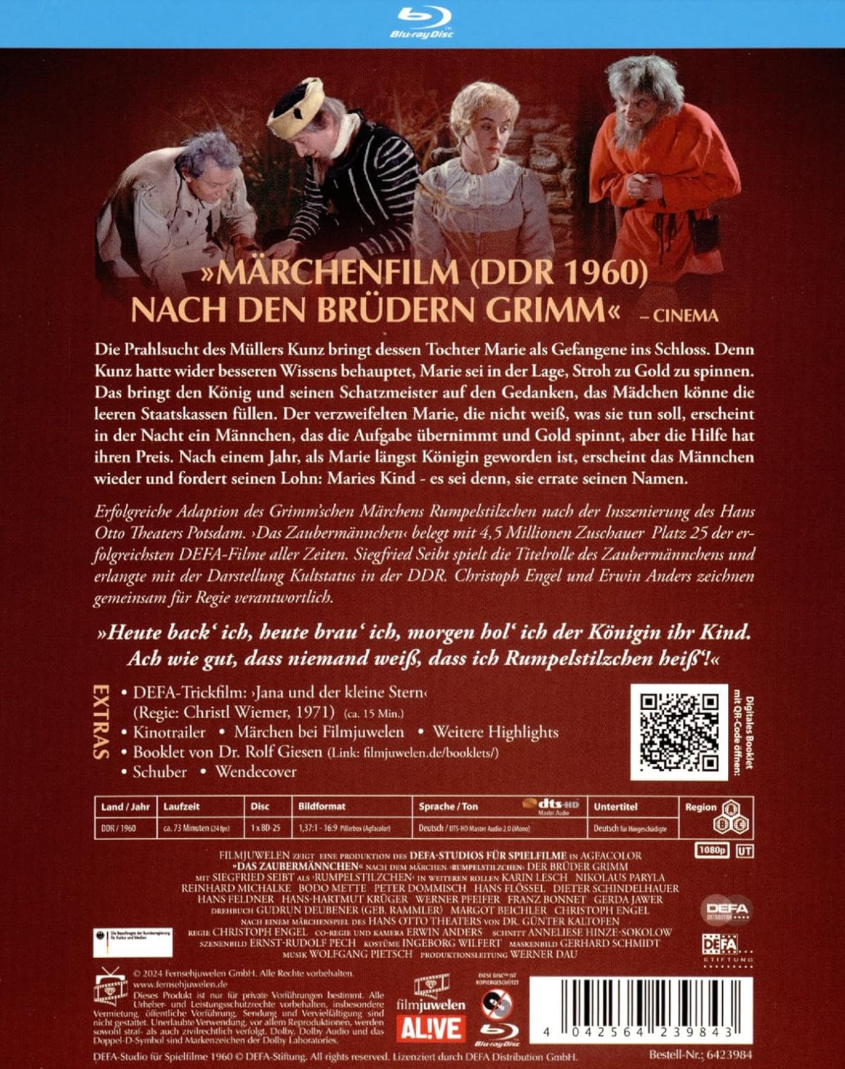 ENGEL, CHRISTOPH - DAS ZAUBERMANNCHEN - NACH DEM MARCHEN RUMPELSTILZCHEN