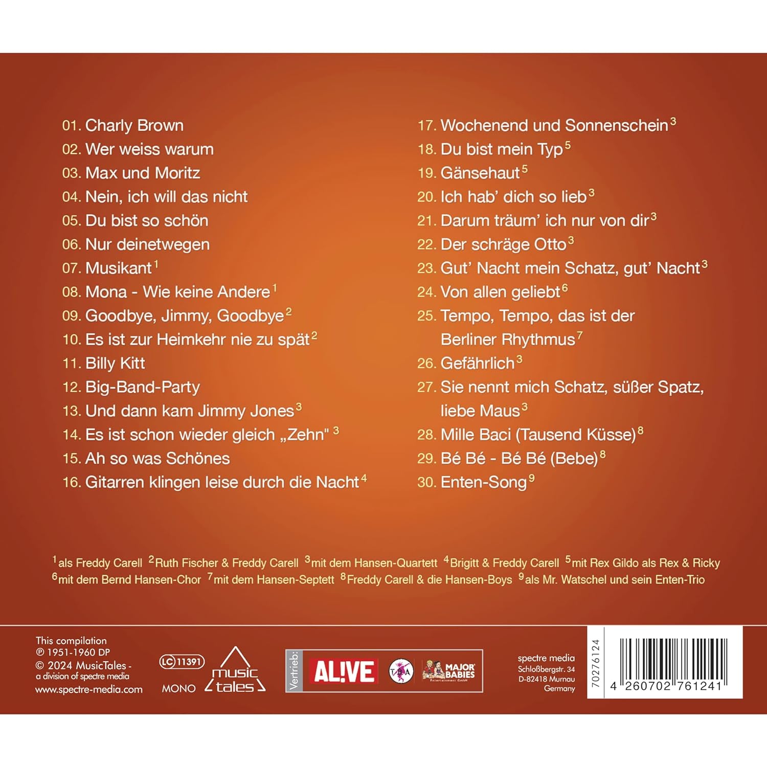 Charly Brown (Schlager-Raritaeten