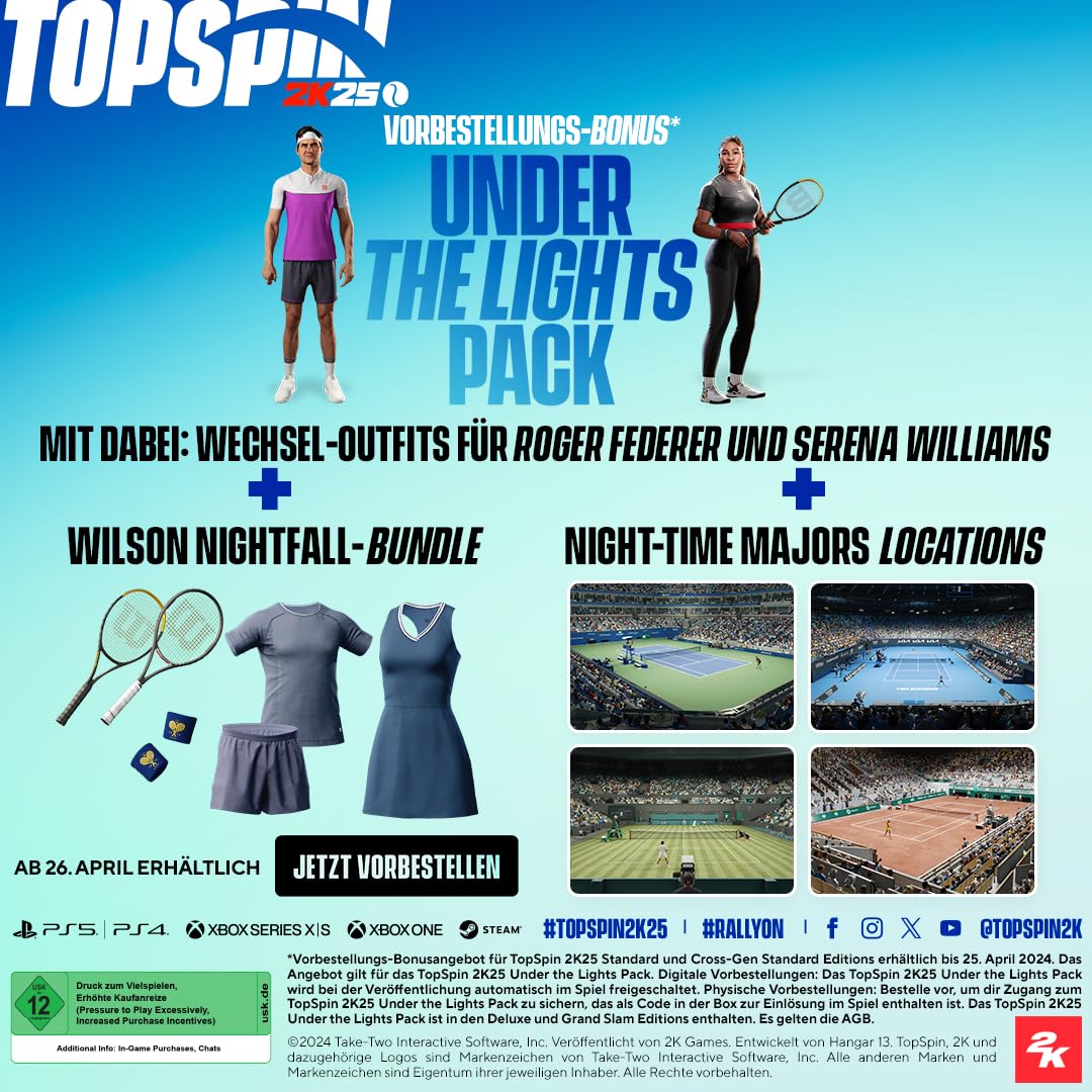 Top Spin 2K25 - USK