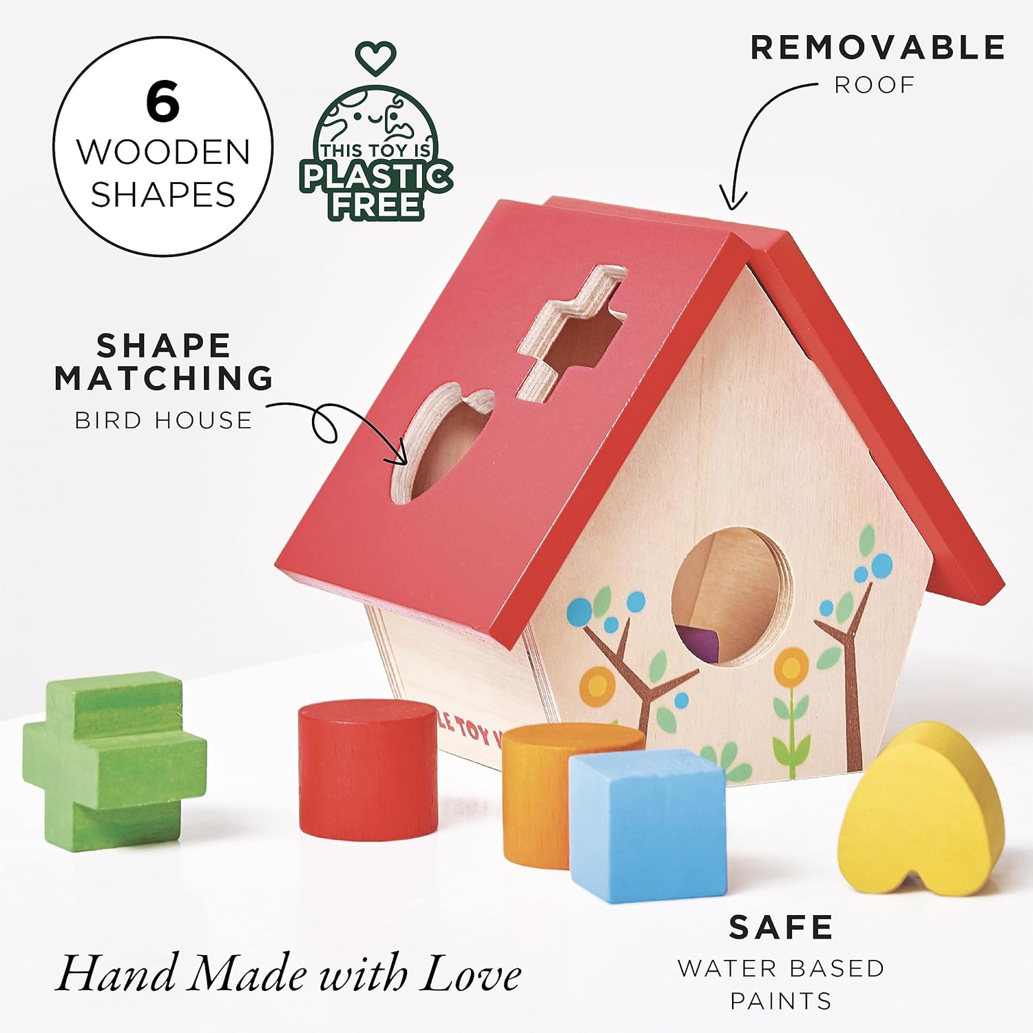 Le Toy Van PL085 My Little Bird House Sorter
