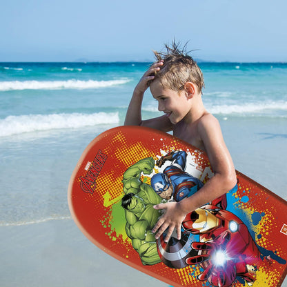Mondo 11210 Toys- Avengers Body Board-Surfboard for Children, 84 cm-11210, Bluverde, 84 cm