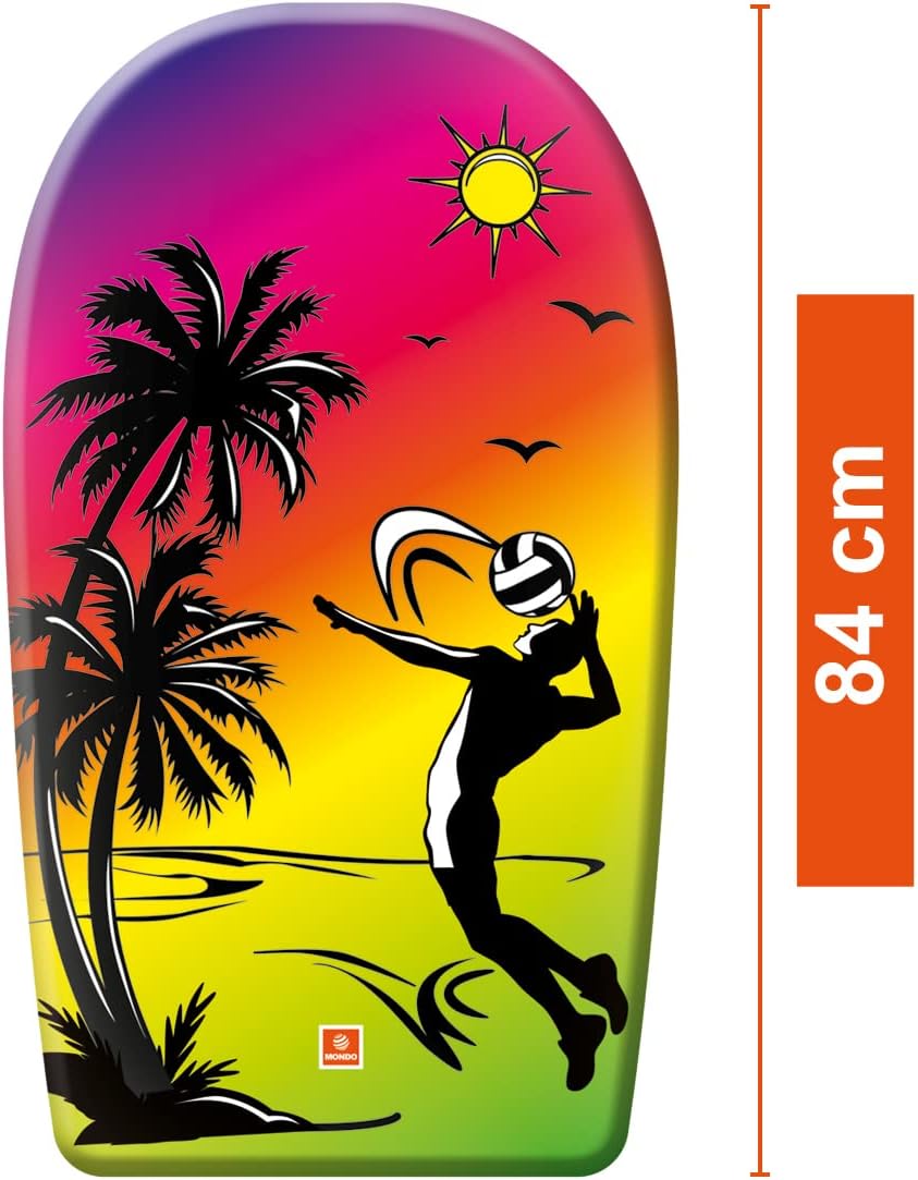 Mondo Toys - Body Board Mondo Beach - surfplank voor kinderen, 84 cm - 3 modellen - 11230