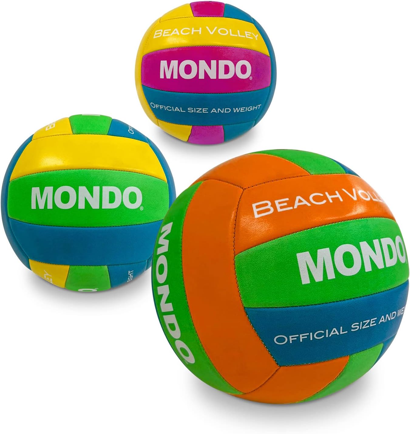 Mondo Toys - Spielball Volleyball - Größe 5 - PVC Sponge Soft Touch