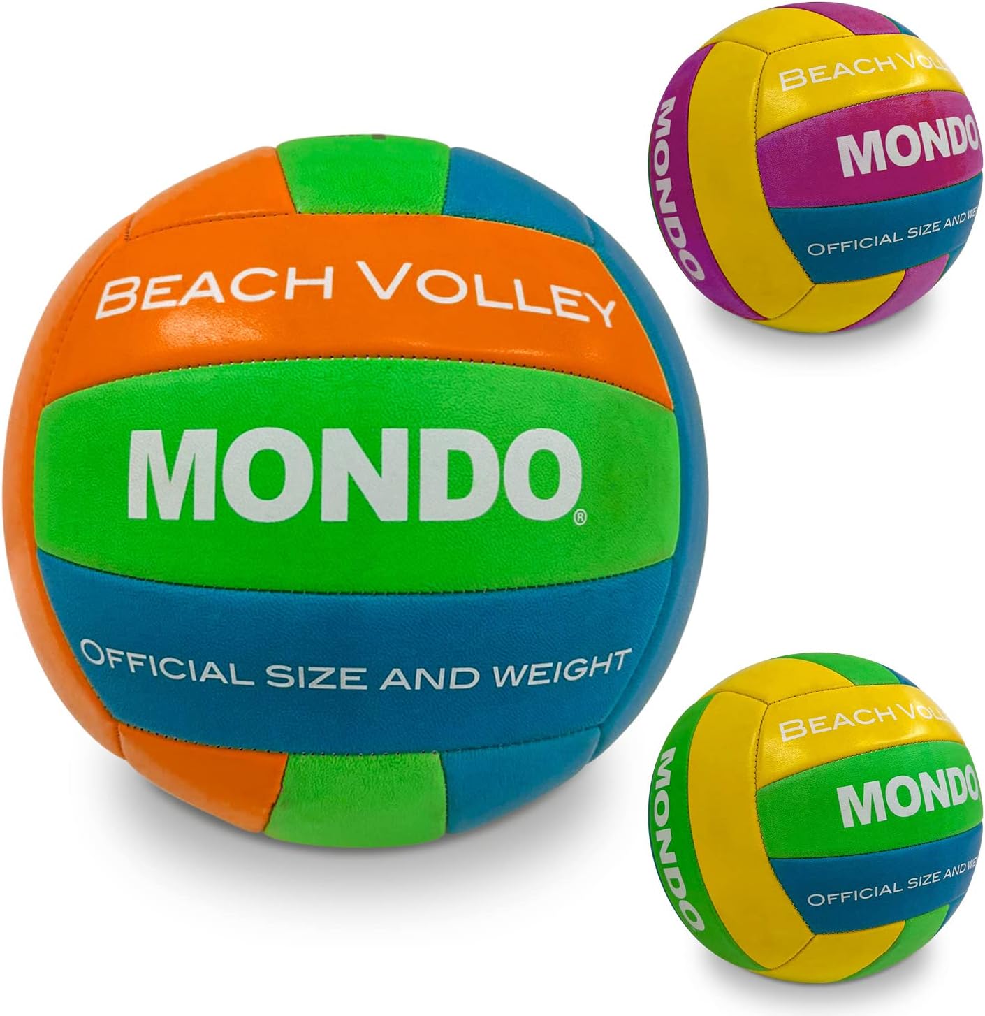 Mondo Toys - Spielball Volleyball - Größe 5 - PVC Sponge Soft Touch