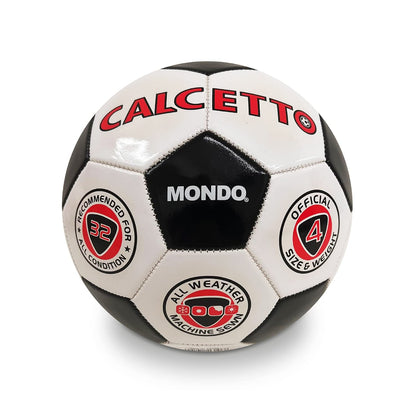 Mondo World 13106-Soccer Ball, Leather, Size 4