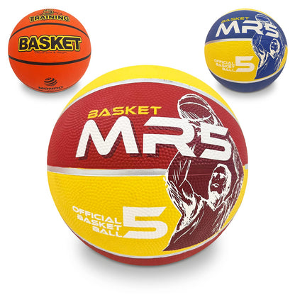 Mondo 13139 Toys DREAM TEAM for kids-soft surface-Size 5-color orange/yellow/blue/amaranth-13139 Basketball Sewing, various