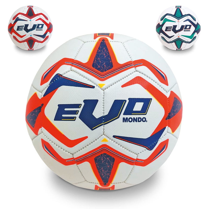 Mondo Toys - Voetbalnaad EVO - Officieel product - Maat 5-350 g - 3 verschillende kleuren - 13455