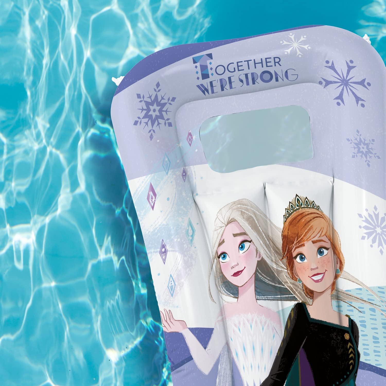 Mondo Toys - Disney FROZEN surfplank voor kinderen, opblaasbaar met patrijspoorten, surfboard-matras, opblaasbaar, zee - 16904