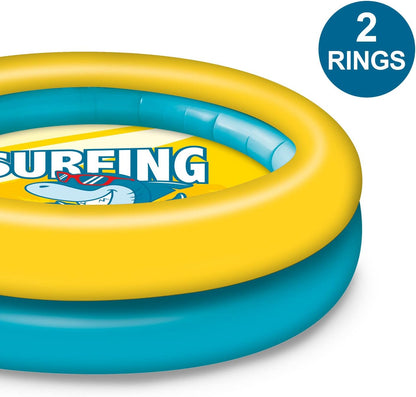 Mondo Toys – Surfing Shark - Kinder Aufblasbare Wasserspielzeuge