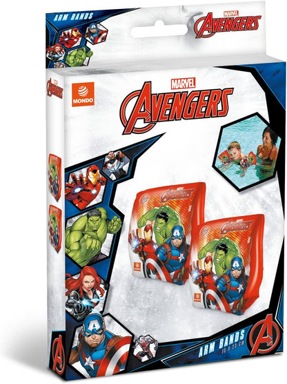 Mondo Toys - AVENGERS armbanden - armleuningen voor kinderen - pvc-materiaal - geschikt voor kinderen van 2 tot 6 jaar met een gewicht van 6-20 kg - 16932