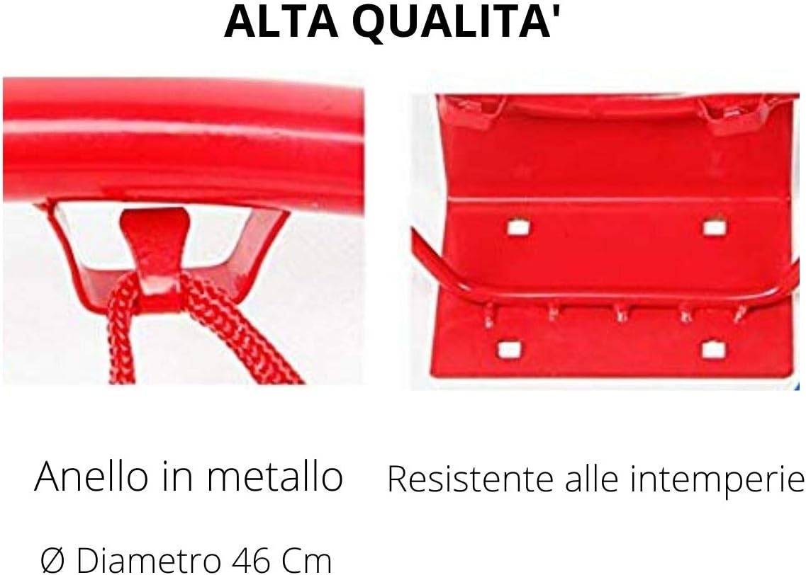 Mondo - Mondo Basketbalring met Net 46cm