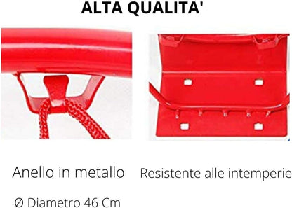 Mondo - Mondo Basketbalring met Net 46cm