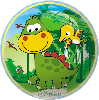 Mondo- Balon 230 MM. Dinosaurios Pelotas para bebés, Multicolor (UNI26048
