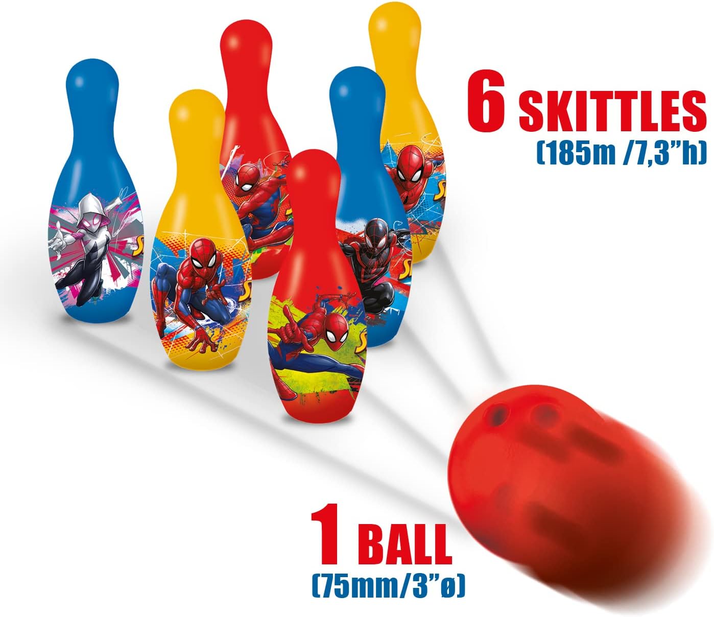Mondo - Mondo Bowlingset Spiderman 7dlg.
