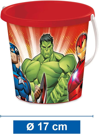 Mondo -28432 Avengers Beach Bucket - Renew Toys 28432, Multi-Colour