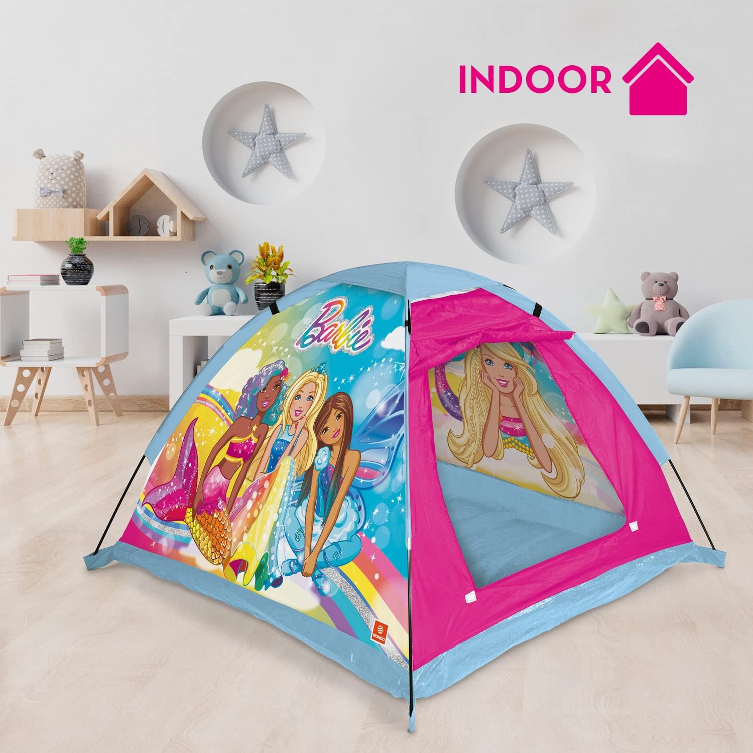 Barbie tent tuin (28517), meerkleurig (Mondo 1