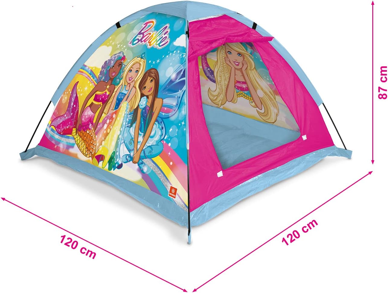 Barbie tent tuin (28517), meerkleurig (Mondo 1