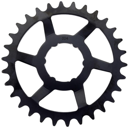KMC Unisex – Erwachsene Steck-Zahnkranz-03378585 Steck-Zahnkranz, Schwarz, 30 Zähne