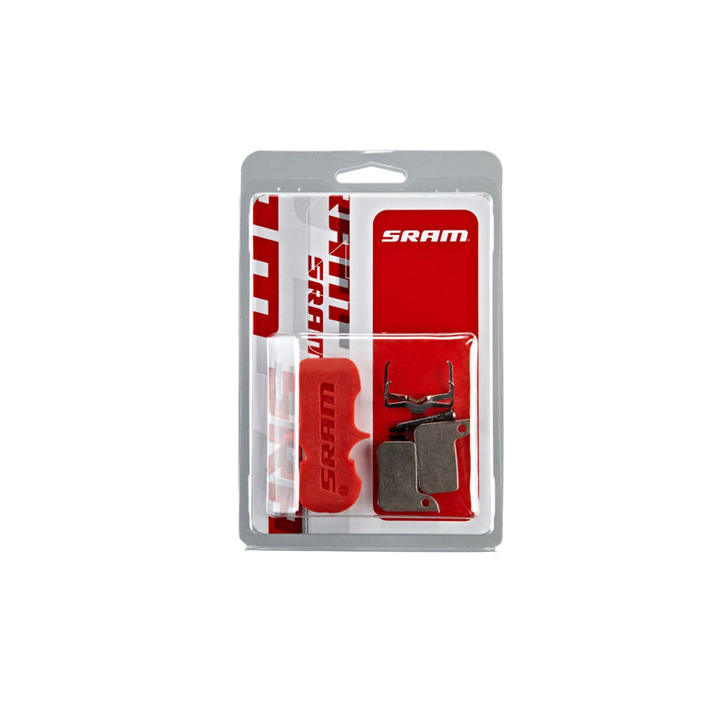 SRAM Disc Brake Pads Asymmetric Sintered/Steel (Heavy Duty) – Monoblock SRAM Hydraulic Road Disc, Level A1 (2017-2019)