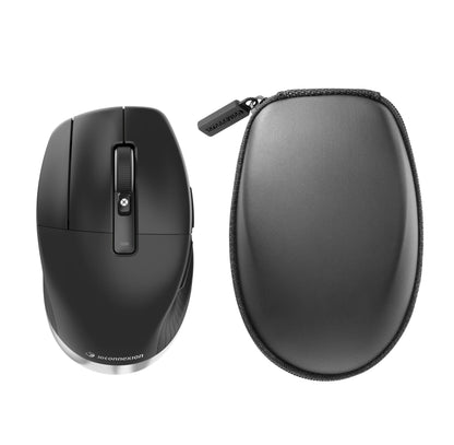 3Dconnexion Cadmouse Pro Wireless Left - Mouse - Ergonomic - Left-Handed - 7 Buttons - Wireless - Bluetooth, 2.4 Ghz, Us