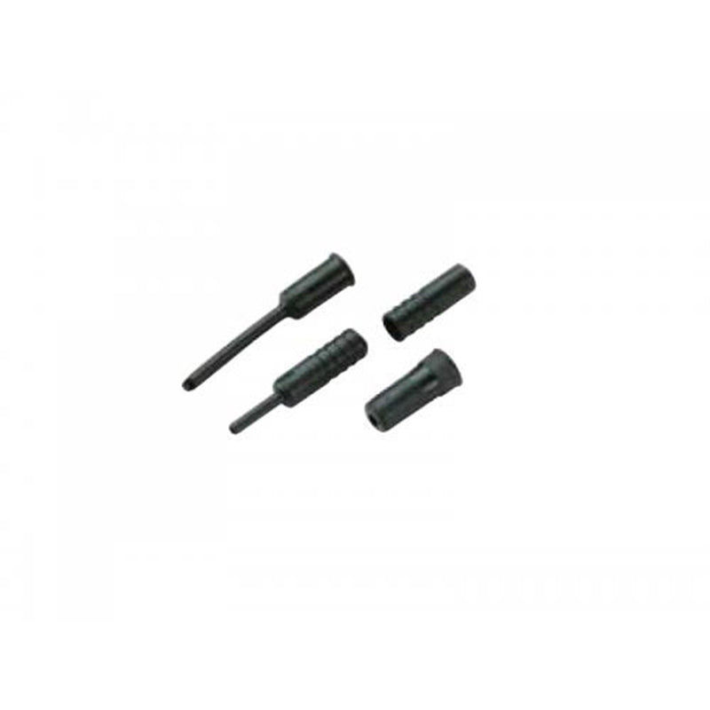 Ashima Action+ Gear End Caps (200Pcs) Black 4.5Mm