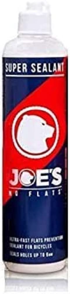 Joes B8 Bike Tyre Sealant Puncture Repair kit, Seals Holes up to 6mm Suitable for All Types of Bike Tyres, Ultra Fast Sealing,500ml Bottle 500 ml (Pack of 1) Multicoloured