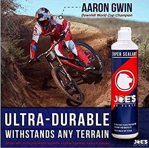 Joes B8 Bike Tyre Sealant Puncture Repair kit, Seals Holes up to 6mm Suitable for All Types of Bike Tyres, Ultra Fast Sealing,500ml Bottle 500 ml (Pack of 1) Multicoloured