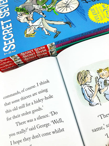 Enid Blyton The Secret Seven Short Story Collection 6 Books Box Set (Adventure on the Way Home, An Afternoon with the Secret Seven, Where are the Secret Seven?, The Secret of Old Mill and MORE!
