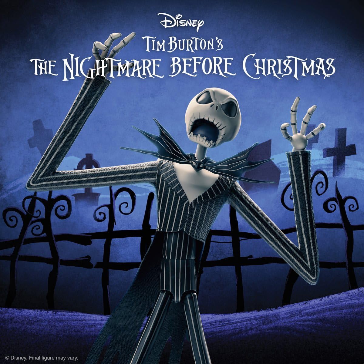 Disney Ultimates NBX Jack Skellington 7-Inch Action Figure
