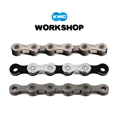 KMC X10 Workshop Chain Grey 114L OEM