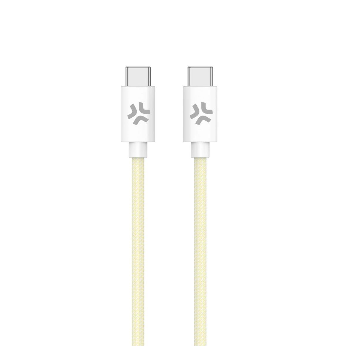 Celly USBCUSBCCOTTYL USB-C cable Yellow 1.5 m
